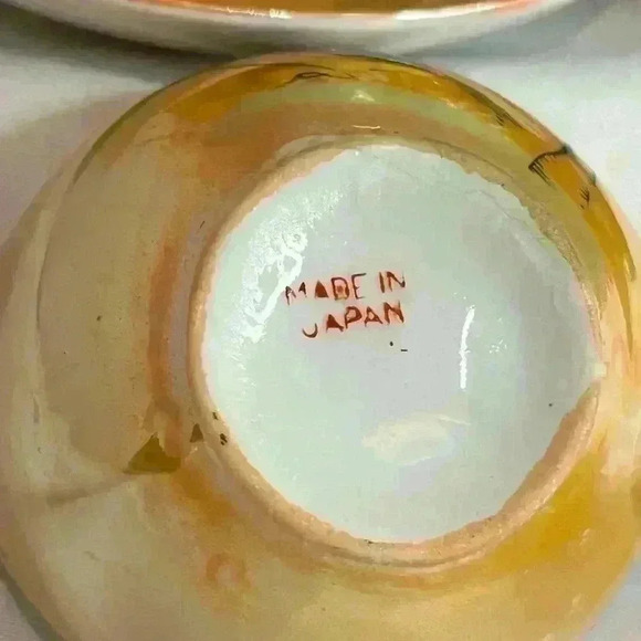 Lustreware  Amber Child’s Tea Set - Picture 5 of 5